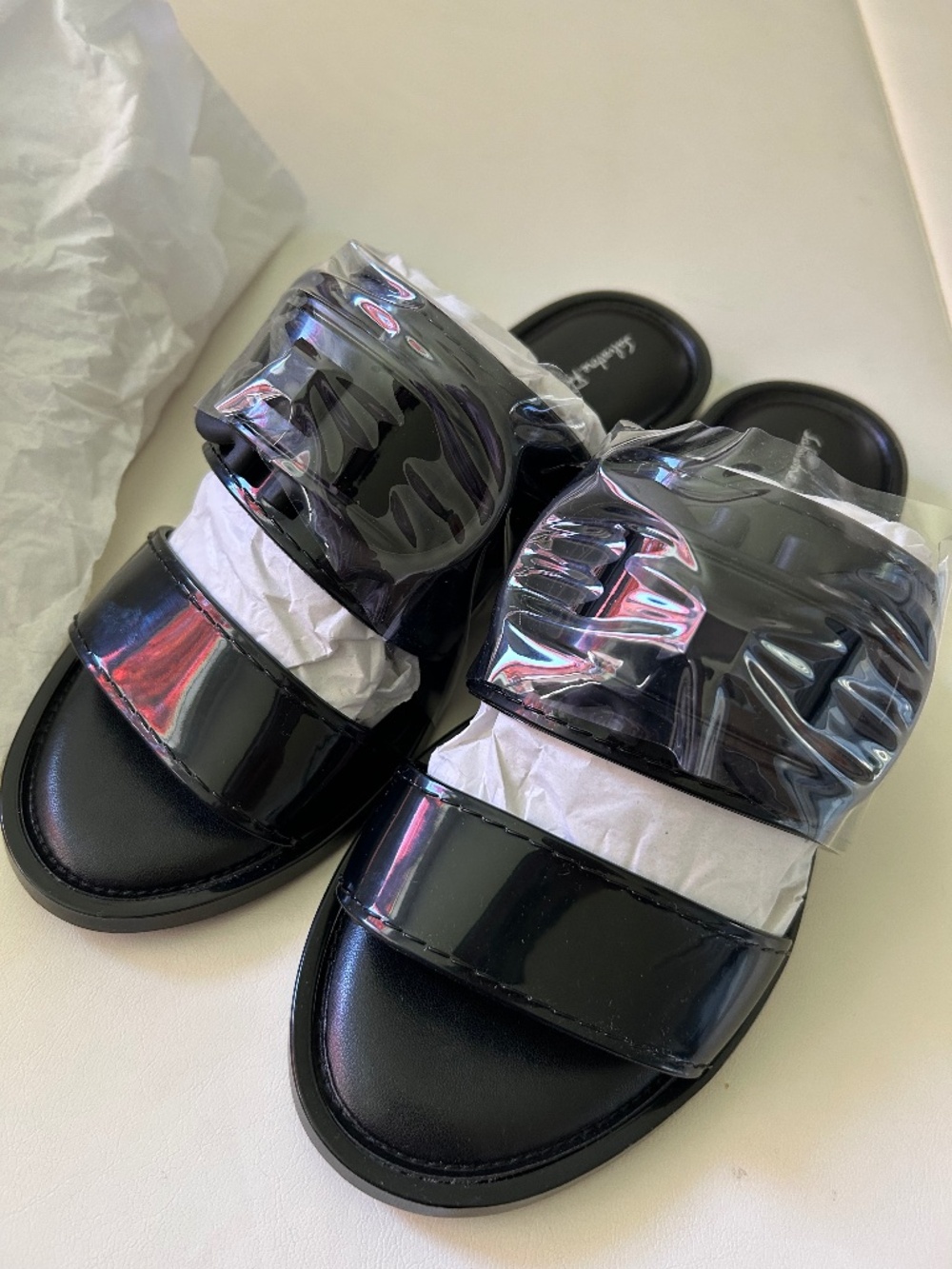 Ferragamo jelly sandal(NWT)